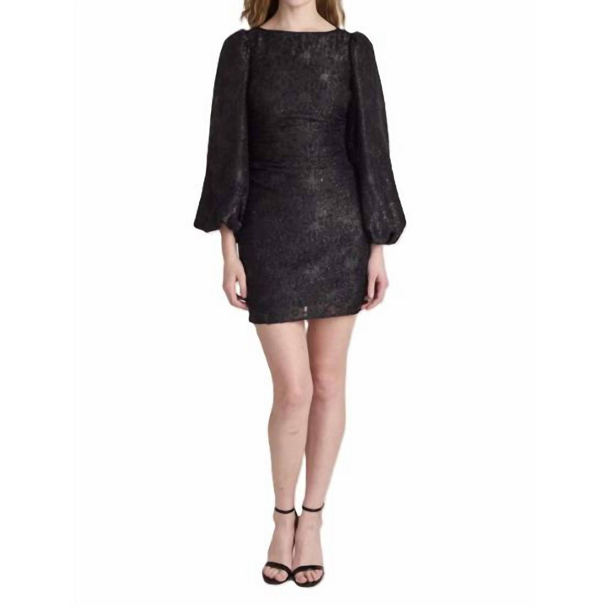 New S'edge Rothschild Mini Dress In Onyx Floral